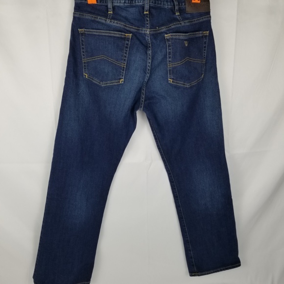ARMANI- Button Fly J21 Regular Dark Wash Jeans Mens Size 36 - Picture 6 of 15